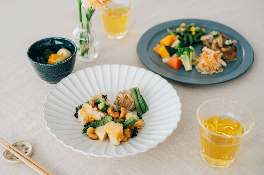 鶏胸肉のカシューナッツの中華炒め