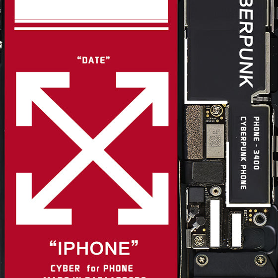 産業用メインボード 光るiphoneケース おしゃれ 黒 軽量 スマホケース 薄い 耐衝撃 アイフォンケース 全機種対応[5]