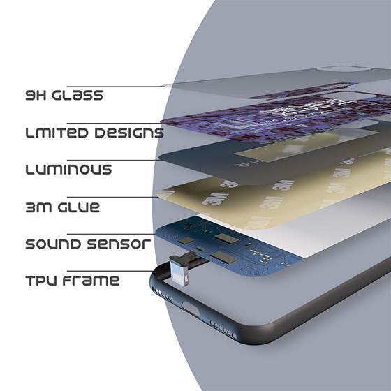 灯台 光るiphoneケース おしゃれ 黒 軽量 スマホケース 薄い 耐衝撃 アイフォンケース 全機種対応[5]